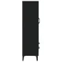 Black engineered wood sideboard 70x31x115 cm by vidaXL, Sideboards - Ref: Foro24-812574, Price: 98,59 €, Discount: %