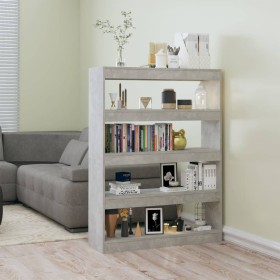 Concrete gray shelving/space divider 100x30x135 cm by vidaXL, Bookcases and shelves - Ref: Foro24-811758, Price: 68,72 €, Dis...