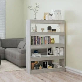 Concrete gray shelving/space divider 100x30x135 cm by vidaXL, Bookcases and shelves - Ref: Foro24-811758, Price: 68,14 €, Dis...