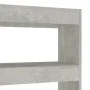 Betongraues Regal/Raumteiler 100x30x135 cm von vidaXL, Bücherregale und Regale - Ref: Foro24-811758, Preis: 68,12 €, Rabatt: %