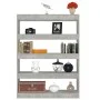 Betongraues Regal/Raumteiler 100x30x135 cm von vidaXL, Bücherregale und Regale - Ref: Foro24-811758, Preis: 68,12 €, Rabatt: %