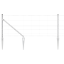 Cerca de Campo  0.8x25 m Acero Galvanizado | Foro24.es | Tu tienda online para hogar, jardín y más Foro24.es