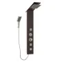 Sistema de panel de ducha vidrio marrón by vidaXL, Jet nozzles for bathtubs and showers - Ref: Foro24-151417, Price: 166,28 €...