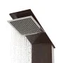 Braunes Glastür-Duschpaneelsystem von vidaXL, Strahldüsen für Badewannen und Duschen - Ref: Foro24-151417, Preis: 166,28 €, R...
