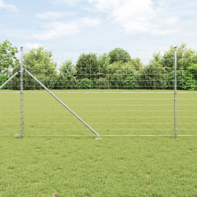 Valla de Campo 1.4x25 m Acero Galvanizado