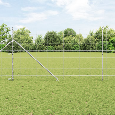 Valla de Campo 1.4x25 m Acero Galvanizado | Foro24.es | Tu tienda online para hogar, jardín y más Foro24.es