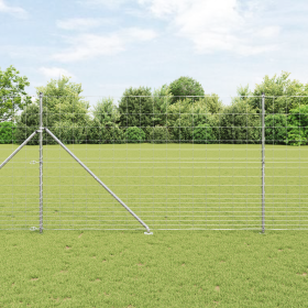 Cerca de Campo 1.5x25 m de Acero Galvanizado