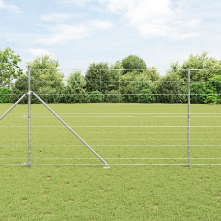 Cerca de Campo  1.5x50 m Acero Galvanizado | Foro24.es | Tu tienda online para hogar, jardín y más Foro24.es