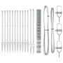 Cerca de Campo 1.5x50 m de Acero Galvanizado de , Paneles de vallas - Ref: Foro24-3351465, Precio: 391,04 €, Descuento: %