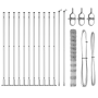Cerca de Campo 1.4x25 m de Acero Galvanizado de , Paneles de vallas - Ref: Foro24-3351514, Precio: 160,77 €, Descuento: %