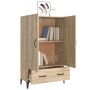 Sonoma oak plywood sideboard 70x31x115 cm by vidaXL, Sideboards - Ref: Foro24-812540, Price: 96,49 €, Discount: %