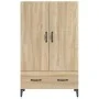 Sideboard aus Sonoma-Eichensperrholz, 70 x 31 x 115 cm von vidaXL, Sideboards - Ref: Foro24-812540, Preis: 95,14 €, Rabatt: %