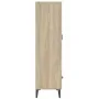 Sideboard aus Sonoma-Eichensperrholz, 70 x 31 x 115 cm von vidaXL, Sideboards - Ref: Foro24-812540, Preis: 95,14 €, Rabatt: %