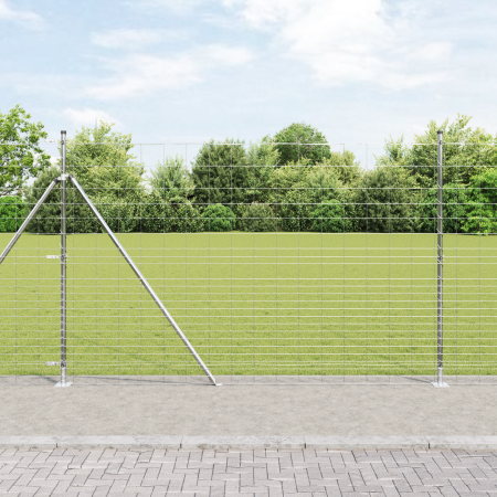 Cerca de Campo  1.6x25 m Acero Galvanizado | Foro24.es | Tu tienda online para hogar, jardín y más Foro24.es
