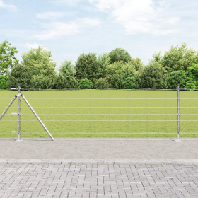 Valla de Campo 0.8x50 m de Acero Galvanizado
