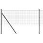 Set de Poste de Cerca Juego de 2 Gris Acero 25 x 0.5 m Duradero by , fence panels - Ref: Foro24-3351834, Price: 83,54 €, Disc...