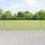 Cerca de Alambre Soldado con 13 Postes Flanchados 0.4x25 m Acero Galvanizado de , Paneles de vallas - Ref: Foro24-3352301, Pr...