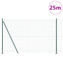 Cerca de Alambre Soldado con 13 Postes con Brida Verde 1.4x25 m Acero | Foro24.es | Tu tienda online para hogar, jardín y más Foro24.es