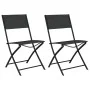 3-piece black steel bistro table and chairs by vidaXL, Garden sets - Ref: Foro24-318765, Price: 106,09 €, Discount: %