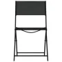 3-piece black steel bistro table and chairs by vidaXL, Garden sets - Ref: Foro24-318765, Price: 106,09 €, Discount: %
