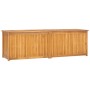 Solid teak wood garden trunk 175x50x55 cm by vidaXL, Outdoor storage boxes - Ref: Foro24-318734, Price: 342,85 €, Discount: %
