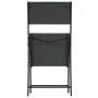 3-piece black steel bistro table and chairs by vidaXL, Garden sets - Ref: Foro24-318765, Price: 106,09 €, Discount: %