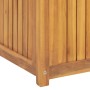 Gartenstamm aus massivem Teakholz, 175 x 50 x 55 cm von vidaXL, Aufbewahrungsboxen für den Außenbereich - Ref: Foro24-318734,...