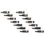 Wall wine rack for 7 bottles 2 units white metal by vidaXL, Wine racks - Ref: Foro24-340898, Price: 58,99 €, Discount: %