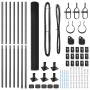 Cerca de Alambre Soldado con 7 Postes Flangados Gris 1.5x10 m Acero by , fence panels - Ref: Foro24-3352532, Price: 98,07 €, ...