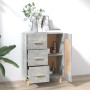 Gray concrete plywood sideboard 69.5x34x90 cm by vidaXL, Sideboards - Ref: Foro24-812226, Price: 86,43 €, Discount: %