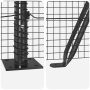 Juego de postes de cerca Juego de 2 Gris Metal 25 x 1 m by , fence panels - Ref: Foro24-3352555, Price: 147,06 €, Discount: %