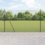 Cerca de Alambre Soldado con 13 Postes Flangados Gris 1.6x2.5 m Acero | Foro24.es | Tu tienda online para hogar, jardín y más Foro24.es