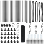 Cerca de Malla Soldada con 13 Postes con Bridas Gris 0.4x50 m de Acero | Foro24.es | Tu tienda online para hogar, jardín y más Foro24.es