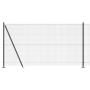 Cerca de Alambre Soldado con 13 Postes con Flange Gris 1.2x50 m de Acero de , Paneles de vallas - Ref: Foro24-3352592, Precio...