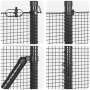 Cerca de Alambre Soldado con 13 Postes con Flanco Gris 1.4x50 m Acero | Foro24.es | Tu tienda online para hogar, jardín y más Foro24.es