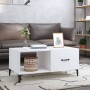 Mesa de centro madera contrachapada blanco 90x50x40 cm de vidaXL, Mesas de centro - Ref: Foro24-812663, Precio: 51,67 €