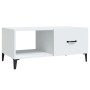 Couchtisch aus weißem Sperrholz, 90 x 50 x 40 cm von vidaXL, Couchtisch - Ref: Foro24-812663, Preis: 51,72 €, Rabatt: %