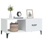 Mesa de centro madera contrachapada blanco 90x50x40 cm de vidaXL, Mesas de centro - Ref: Foro24-812663, Precio: 51,67 €