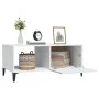 Mesa de centro madera contrachapada blanco 90x50x40 cm de vidaXL, Mesas de centro - Ref: Foro24-812663, Precio: 51,07 €, Desc...