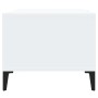Mesa de centro madera contrachapada blanco 90x50x40 cm de vidaXL, Mesas de centro - Ref: Foro24-812663, Precio: 51,67 €
