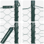 Cerca Hexagonal  Verde 0.4x10 m Acero | Foro24.es | Tu tienda online para hogar, jardín y más Foro24.es
