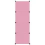 Children's cube shelf with 12 pink compartments PP by vidaXL, Shoe racks and shoe organizers - Ref: Foro24-340581, Price: 97,...
