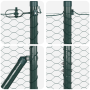 Set de Cercado Juego de 2 Verde Oscuro Metal 25 x 1 m von , Zaunpfosten - Ref: Foro24-3352673, Preis: 105,05 €, Rabatt: %