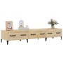 TV-Schrank aus Sonoma-Eichensperrholz, 150 x 34,5 x 30 cm von vidaXL, TV-Möbel - Ref: Foro24-812648, Preis: 80,69 €, Rabatt: %