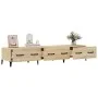 TV-Schrank aus Sonoma-Eichensperrholz, 150 x 34,5 x 30 cm von vidaXL, TV-Möbel - Ref: Foro24-812648, Preis: 79,71 €, Rabatt: %