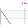 Cerca Hexagonal  Gris 0,4x25 m Acero | Foro24.es | Tu tienda online para hogar, jardín y más Foro24.es
