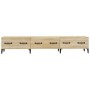 TV-Schrank aus Sonoma-Eichensperrholz, 150 x 34,5 x 30 cm von vidaXL, TV-Möbel - Ref: Foro24-812648, Preis: 80,69 €, Rabatt: %