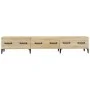 TV-Schrank aus Sonoma-Eichensperrholz, 150 x 34,5 x 30 cm von vidaXL, TV-Möbel - Ref: Foro24-812648, Preis: 79,71 €, Rabatt: %