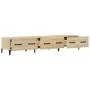 TV-Schrank aus Sonoma-Eichensperrholz, 150 x 34,5 x 30 cm von vidaXL, TV-Möbel - Ref: Foro24-812648, Preis: 79,71 €, Rabatt: %