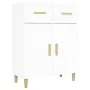 Weißes Sperrholz-Sideboard 69,5 x 34 x 89 cm von vidaXL, Sideboards - Ref: Foro24-812186, Preis: 99,16 €, Rabatt: %